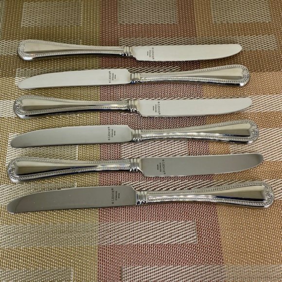 Lenox Vintage Jewel Knives -  Set of 6 count - Glossy Finish - Picture 4 of 6